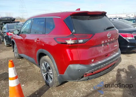 2021 Nissan Rogue Sv Intelligent Awd from USA, damaged, VIN 5N1AT3BB8MC723848